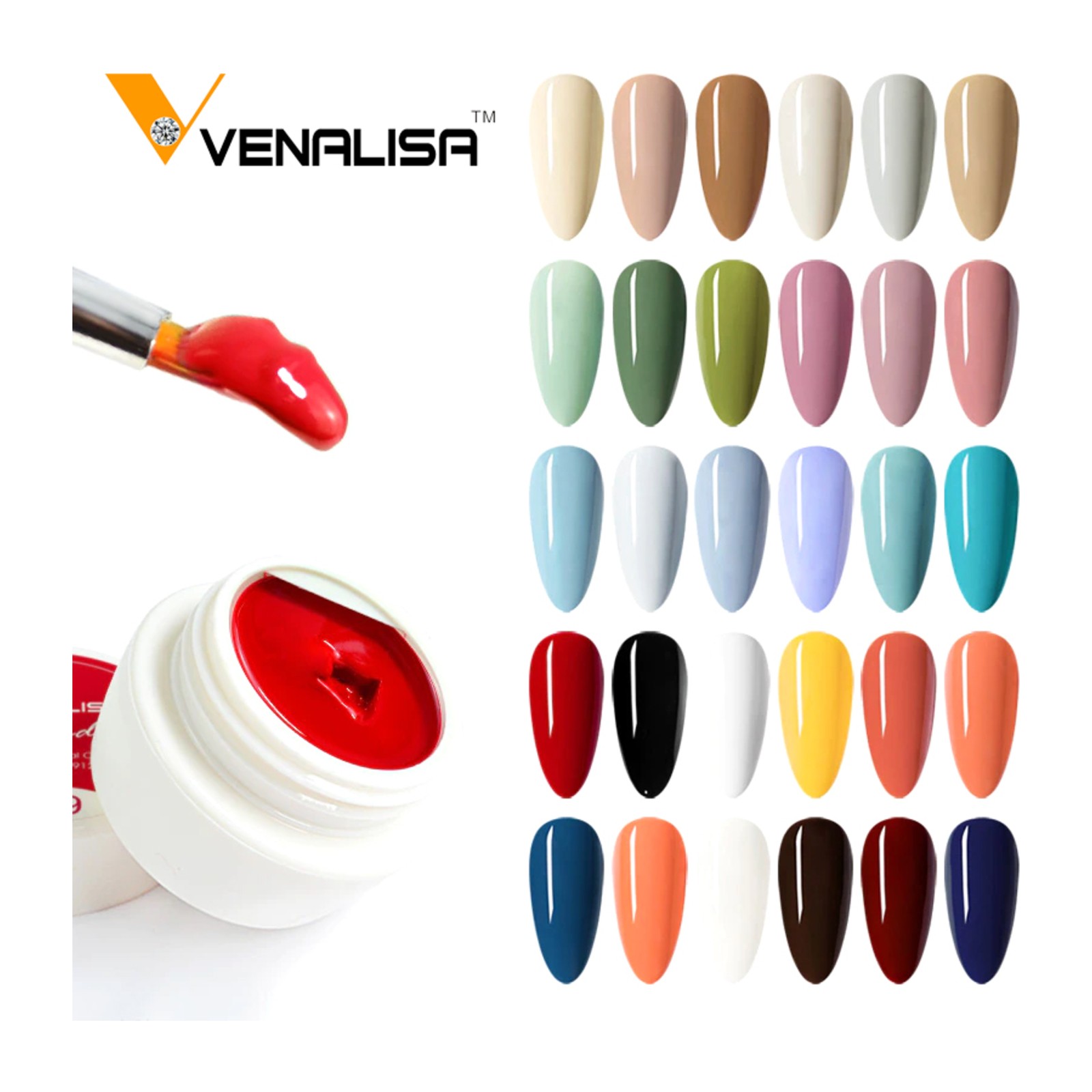 Venalisa -  BOUE -  30 gels colorés